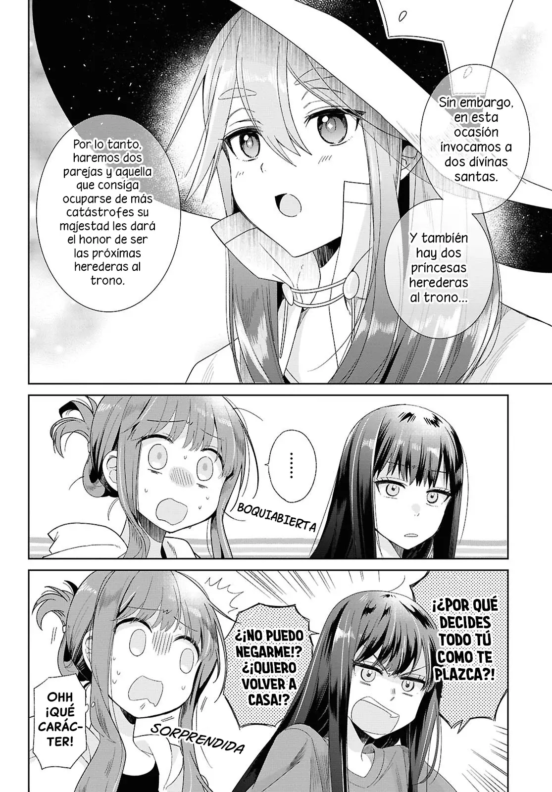 Muryoku Seijo to Munou Oujo ~Maryoku Zero de Shoukansareta Seijo no Isekai Kyuukokuki~ Capitulo 1 página 16