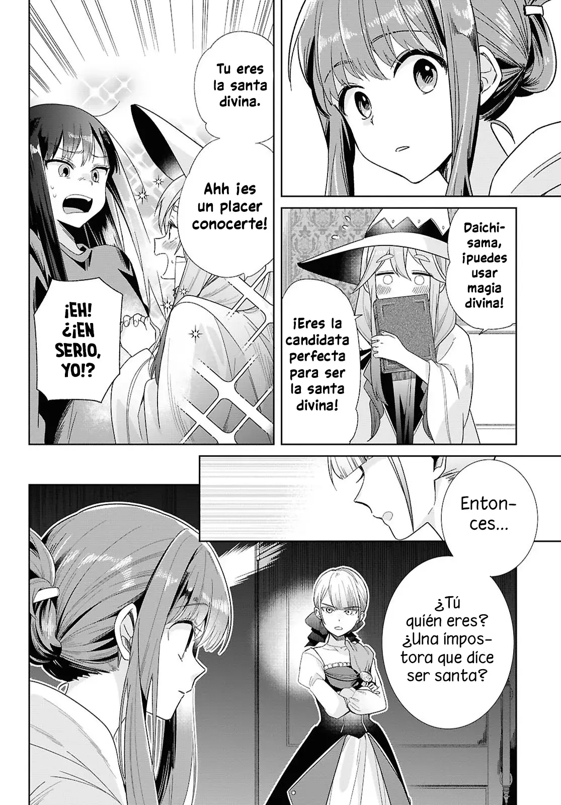 Muryoku Seijo to Munou Oujo ~Maryoku Zero de Shoukansareta Seijo no Isekai Kyuukokuki~ Capitulo 1 página 24