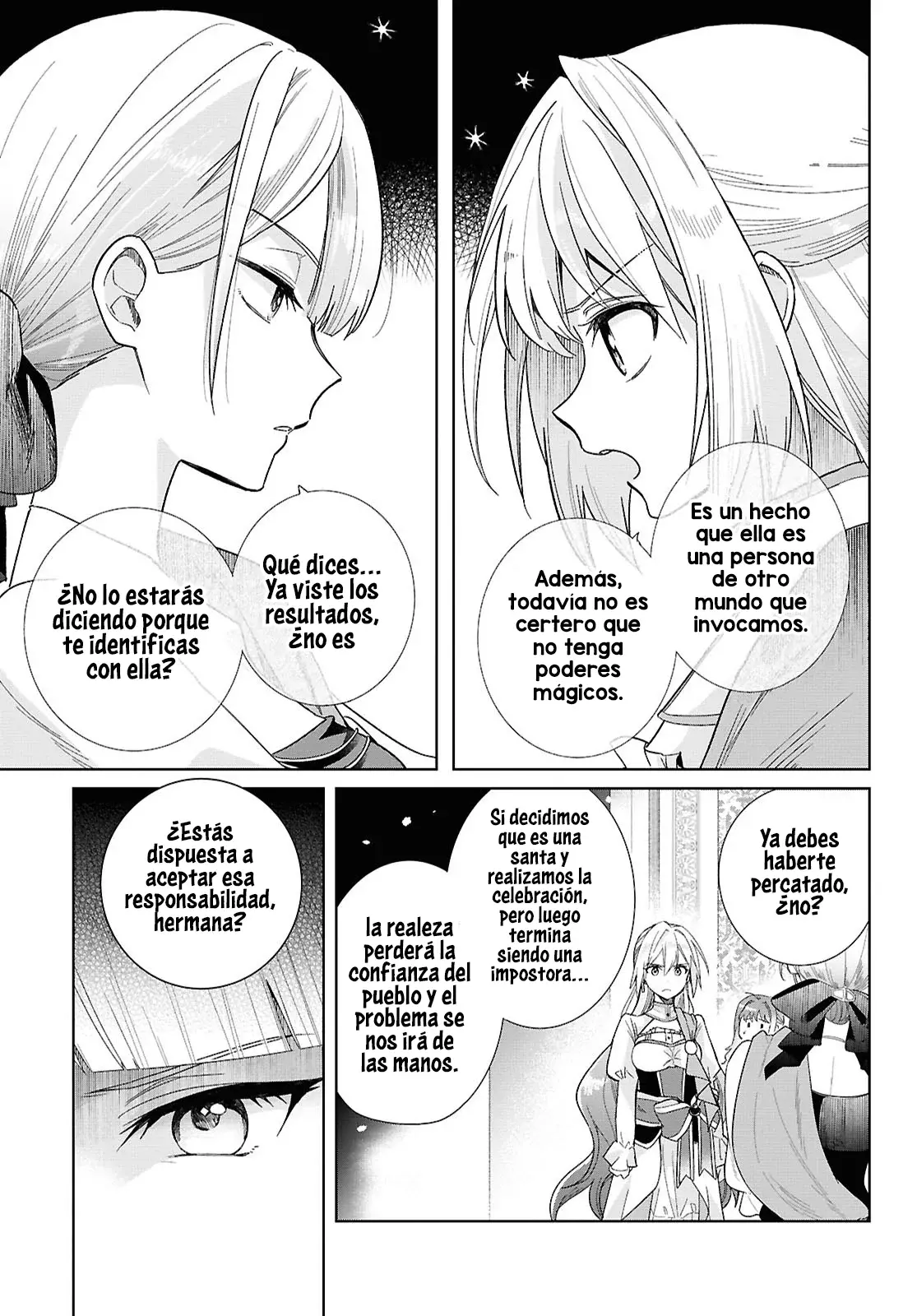 Muryoku Seijo to Munou Oujo ~Maryoku Zero de Shoukansareta Seijo no Isekai Kyuukokuki~ Capitulo 1 página 27