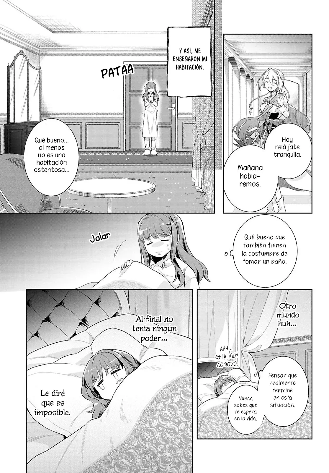 Muryoku Seijo to Munou Oujo ~Maryoku Zero de Shoukansareta Seijo no Isekai Kyuukokuki~ Capitulo 1 página 35