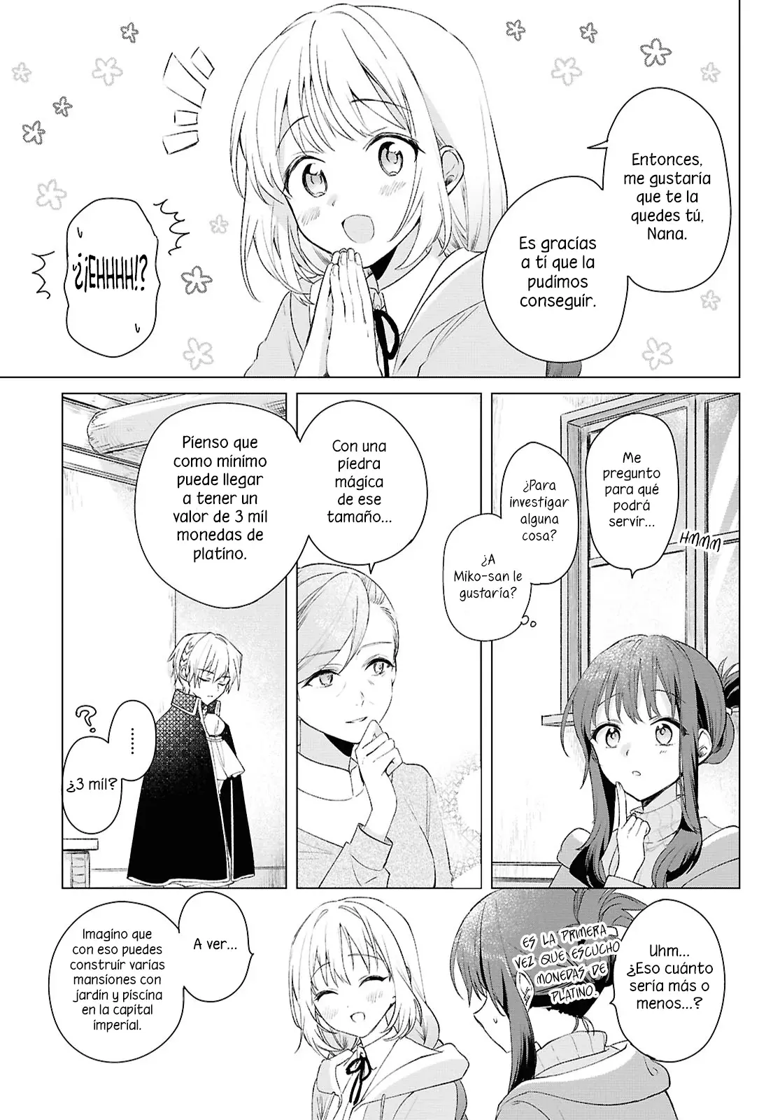 Muryoku Seijo to Munou Oujo ~Maryoku Zero de Shoukansareta Seijo no Isekai Kyuukokuki~ Capitulo 10 página 11