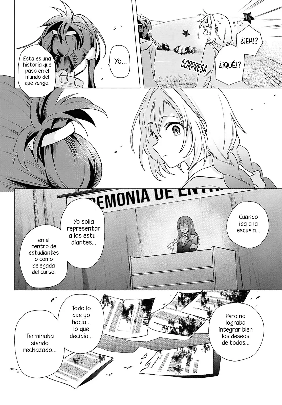 Muryoku Seijo to Munou Oujo ~Maryoku Zero de Shoukansareta Seijo no Isekai Kyuukokuki~ Capitulo 10 página 32