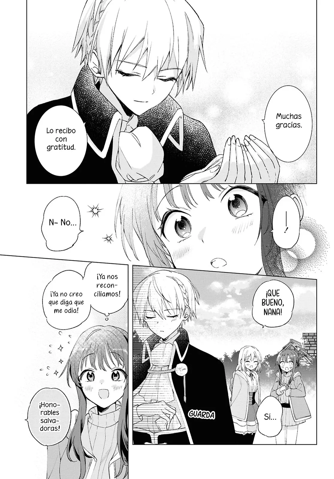 Muryoku Seijo to Munou Oujo ~Maryoku Zero de Shoukansareta Seijo no Isekai Kyuukokuki~ Capitulo 10 página 7