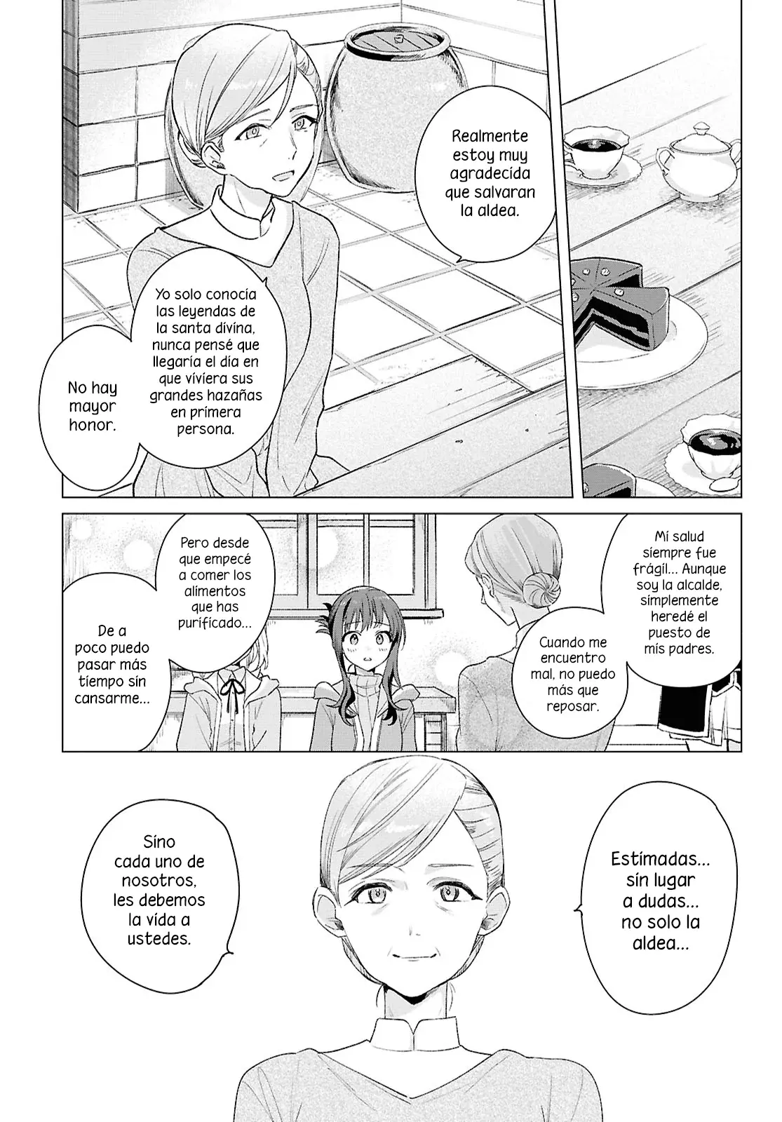 Muryoku Seijo to Munou Oujo ~Maryoku Zero de Shoukansareta Seijo no Isekai Kyuukokuki~ Capitulo 10 página 9
