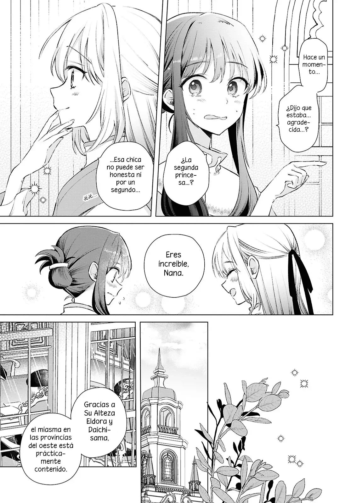 Muryoku Seijo to Munou Oujo ~Maryoku Zero de Shoukansareta Seijo no Isekai Kyuukokuki~ Capitulo 11 página 13