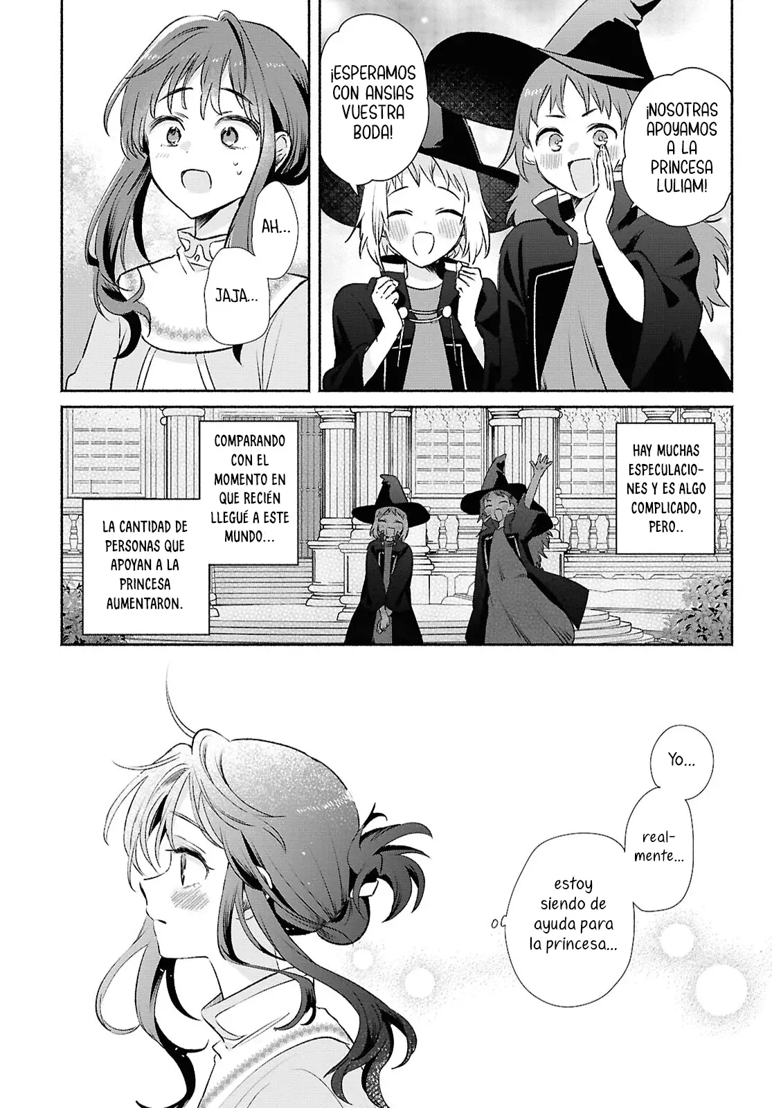 Muryoku Seijo to Munou Oujo ~Maryoku Zero de Shoukansareta Seijo no Isekai Kyuukokuki~ Capitulo 12 página 11