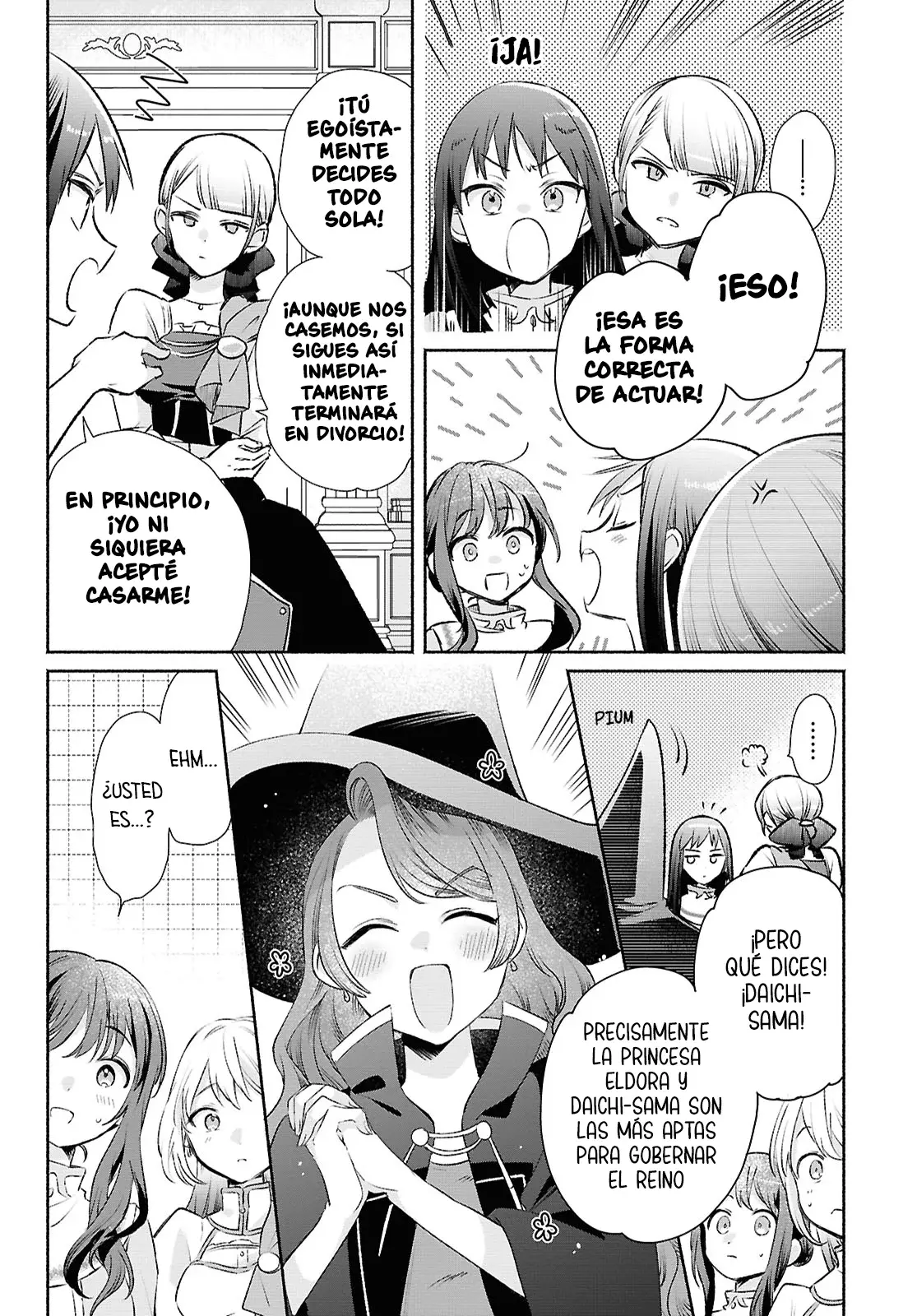 Muryoku Seijo to Munou Oujo ~Maryoku Zero de Shoukansareta Seijo no Isekai Kyuukokuki~ Capitulo 12 página 22