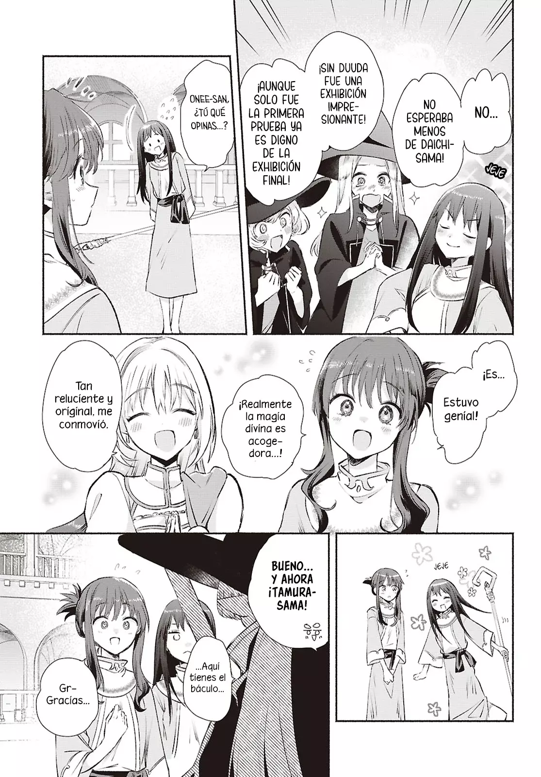 Muryoku Seijo to Munou Oujo ~Maryoku Zero de Shoukansareta Seijo no Isekai Kyuukokuki~ Capitulo 13 página 19