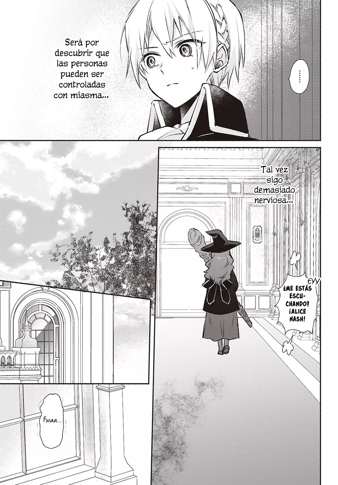 Muryoku Seijo to Munou Oujo ~Maryoku Zero de Shoukansareta Seijo no Isekai Kyuukokuki~ Capitulo 13 página 5