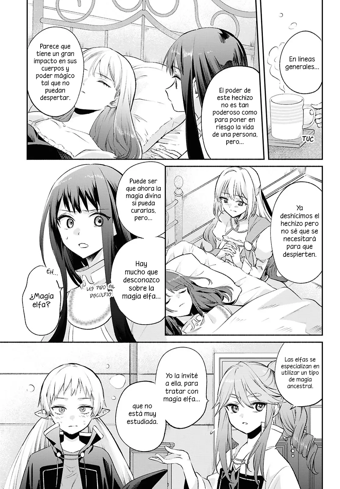 Muryoku Seijo to Munou Oujo ~Maryoku Zero de Shoukansareta Seijo no Isekai Kyuukokuki~ Capitulo 14 página 15