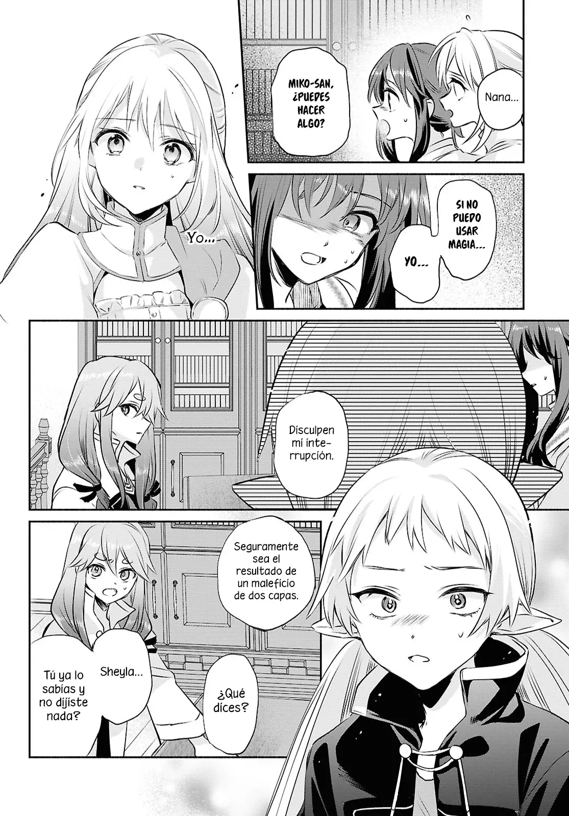 Muryoku Seijo to Munou Oujo ~Maryoku Zero de Shoukansareta Seijo no Isekai Kyuukokuki~ Capitulo 15 página 19