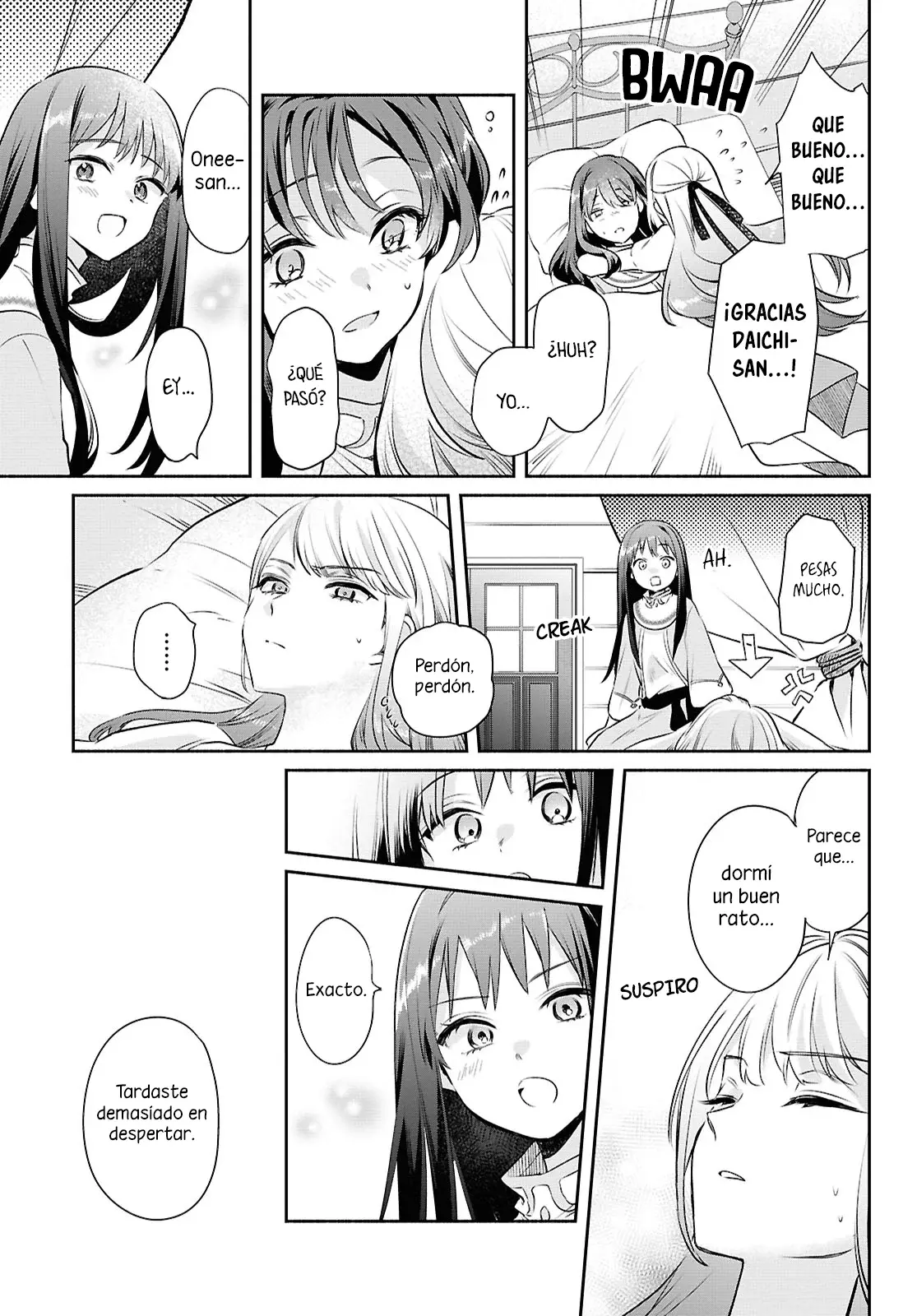 Muryoku Seijo to Munou Oujo ~Maryoku Zero de Shoukansareta Seijo no Isekai Kyuukokuki~ Capitulo 15 página 6