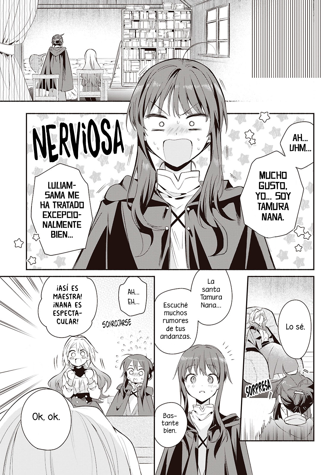 Muryoku Seijo to Munou Oujo ~Maryoku Zero de Shoukansareta Seijo no Isekai Kyuukokuki~ Capitulo 16 página 14