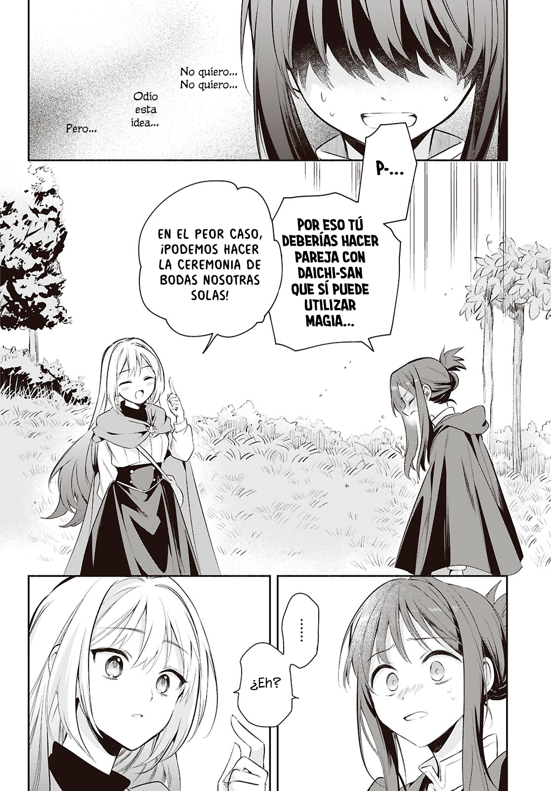 Muryoku Seijo to Munou Oujo ~Maryoku Zero de Shoukansareta Seijo no Isekai Kyuukokuki~ Capitulo 16 página 27