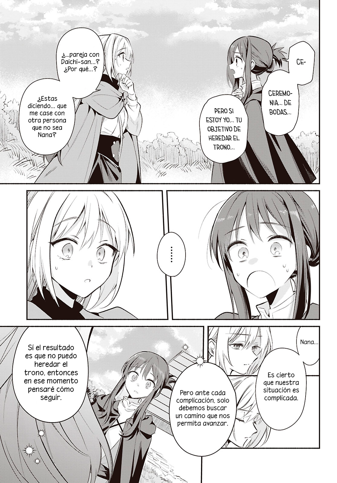 Muryoku Seijo to Munou Oujo ~Maryoku Zero de Shoukansareta Seijo no Isekai Kyuukokuki~ Capitulo 16 página 28