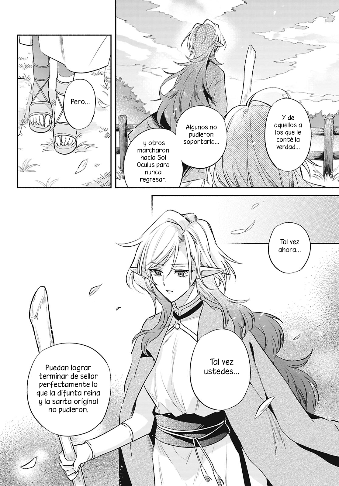 Muryoku Seijo to Munou Oujo ~Maryoku Zero de Shoukansareta Seijo no Isekai Kyuukokuki~ Capitulo 18 página 11