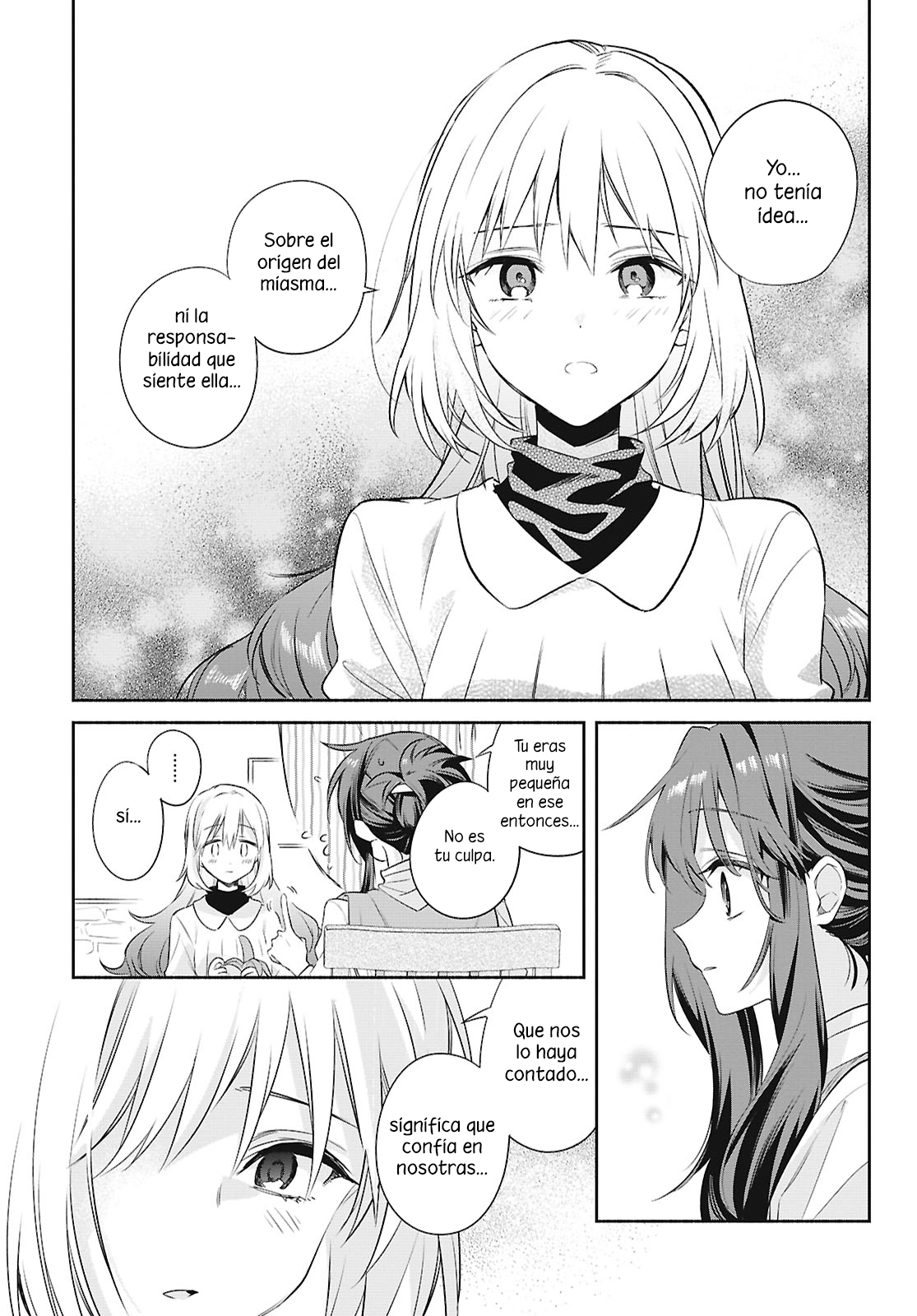 Muryoku Seijo to Munou Oujo ~Maryoku Zero de Shoukansareta Seijo no Isekai Kyuukokuki~ Capitulo 19 página 8