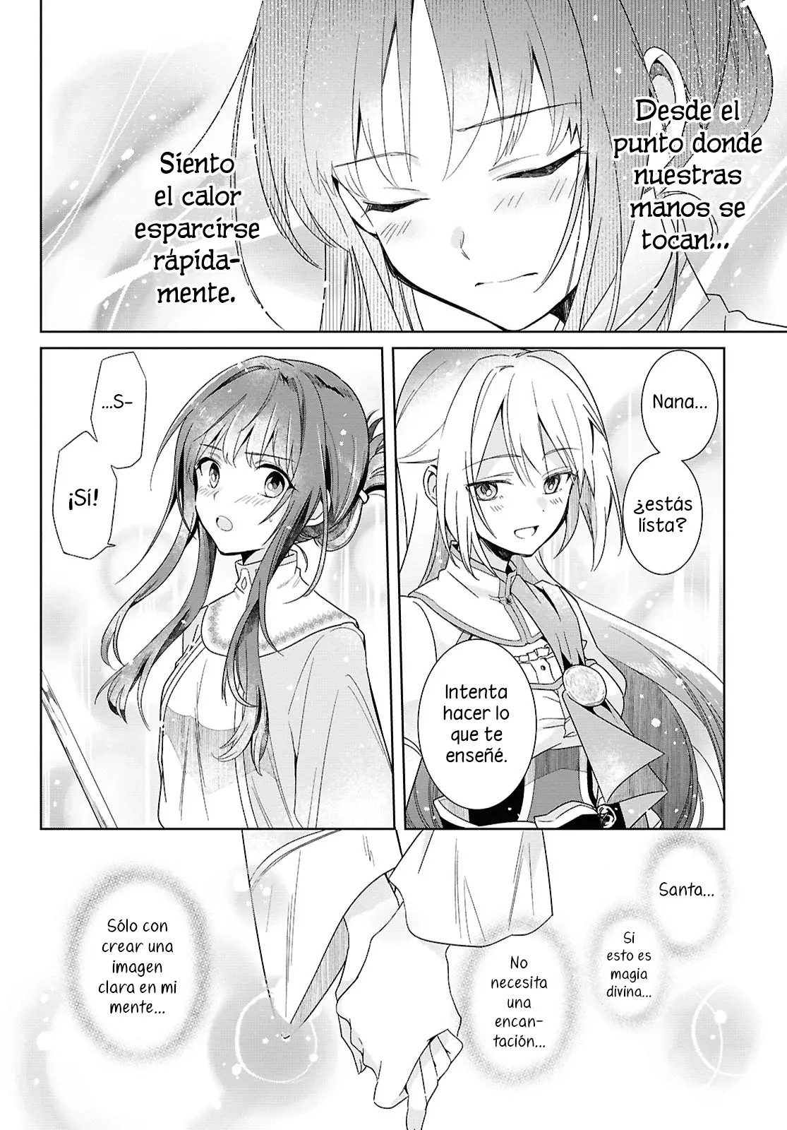 Muryoku Seijo to Munou Oujo ~Maryoku Zero de Shoukansareta Seijo no Isekai Kyuukokuki~ Capitulo 2 página 14