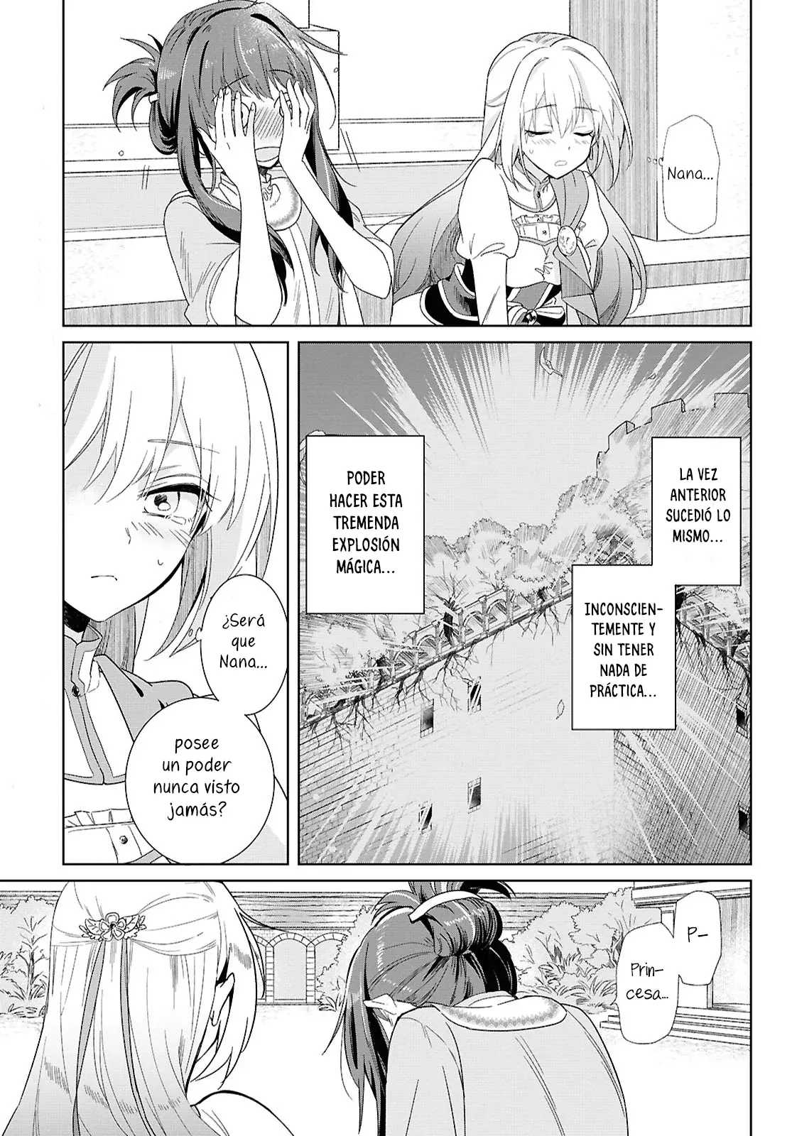 Muryoku Seijo to Munou Oujo ~Maryoku Zero de Shoukansareta Seijo no Isekai Kyuukokuki~ Capitulo 2 página 19