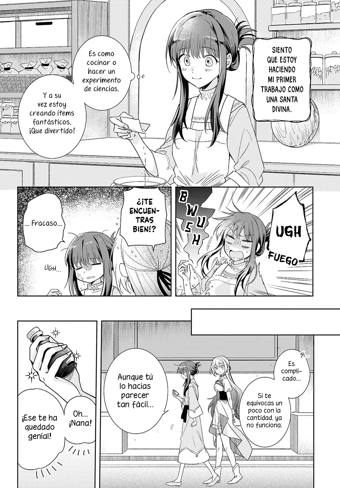 Muryoku Seijo to Munou Oujo ~Maryoku Zero de Shoukansareta Seijo no Isekai Kyuukokuki~ Capitulo 3 página 6