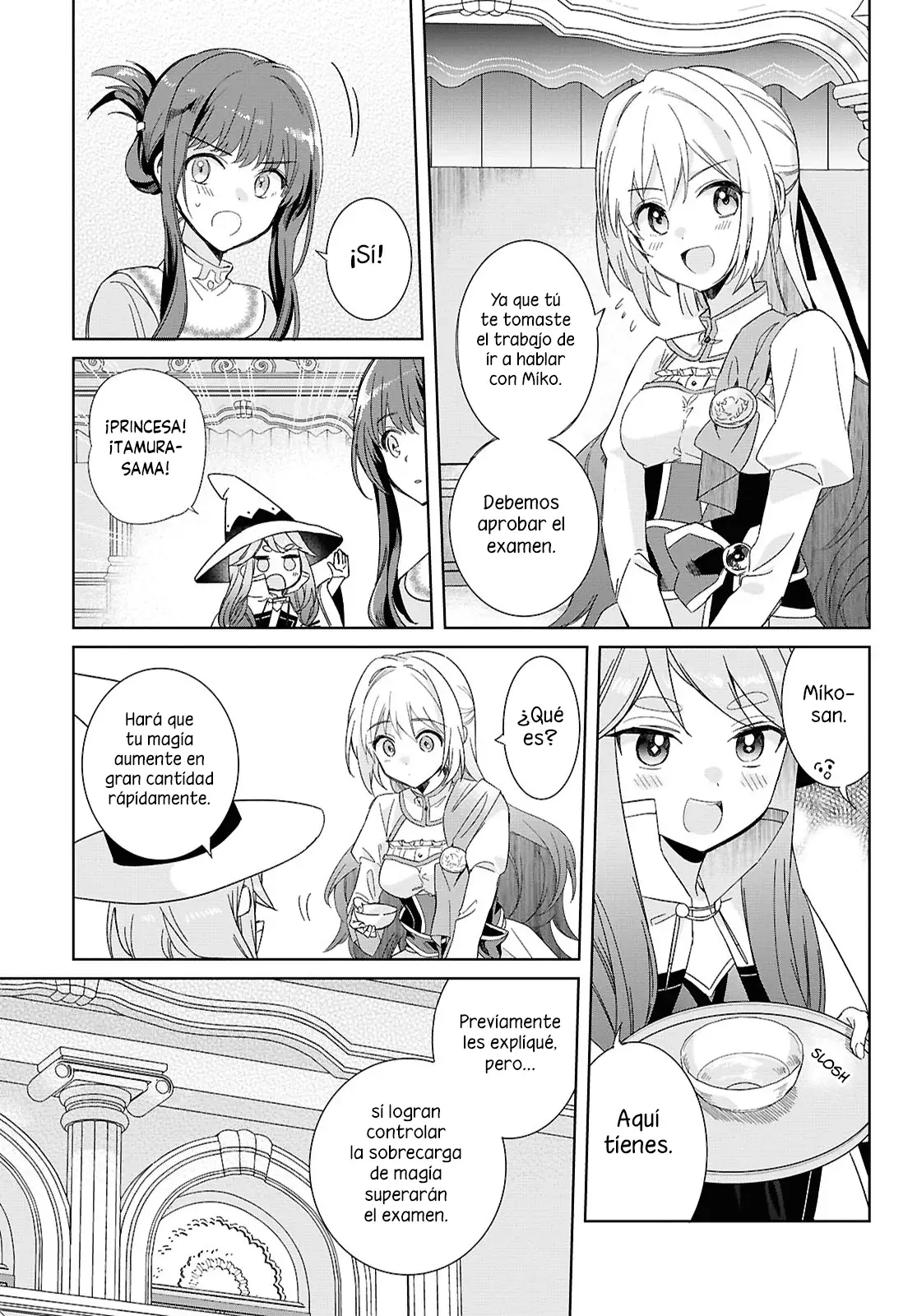 Muryoku Seijo to Munou Oujo ~Maryoku Zero de Shoukansareta Seijo no Isekai Kyuukokuki~ Capitulo 4 página 13