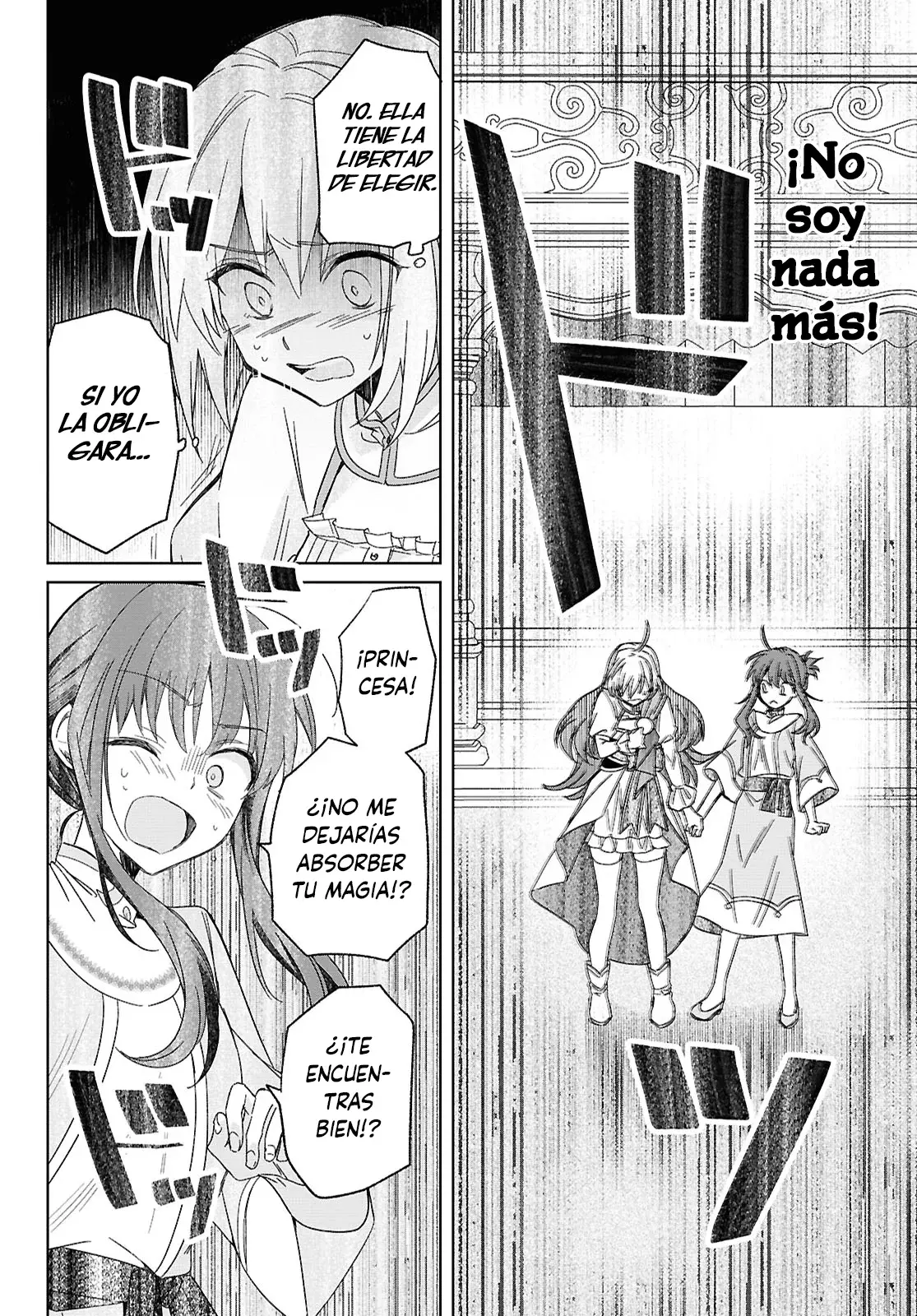 Muryoku Seijo to Munou Oujo ~Maryoku Zero de Shoukansareta Seijo no Isekai Kyuukokuki~ Capitulo 4 página 18
