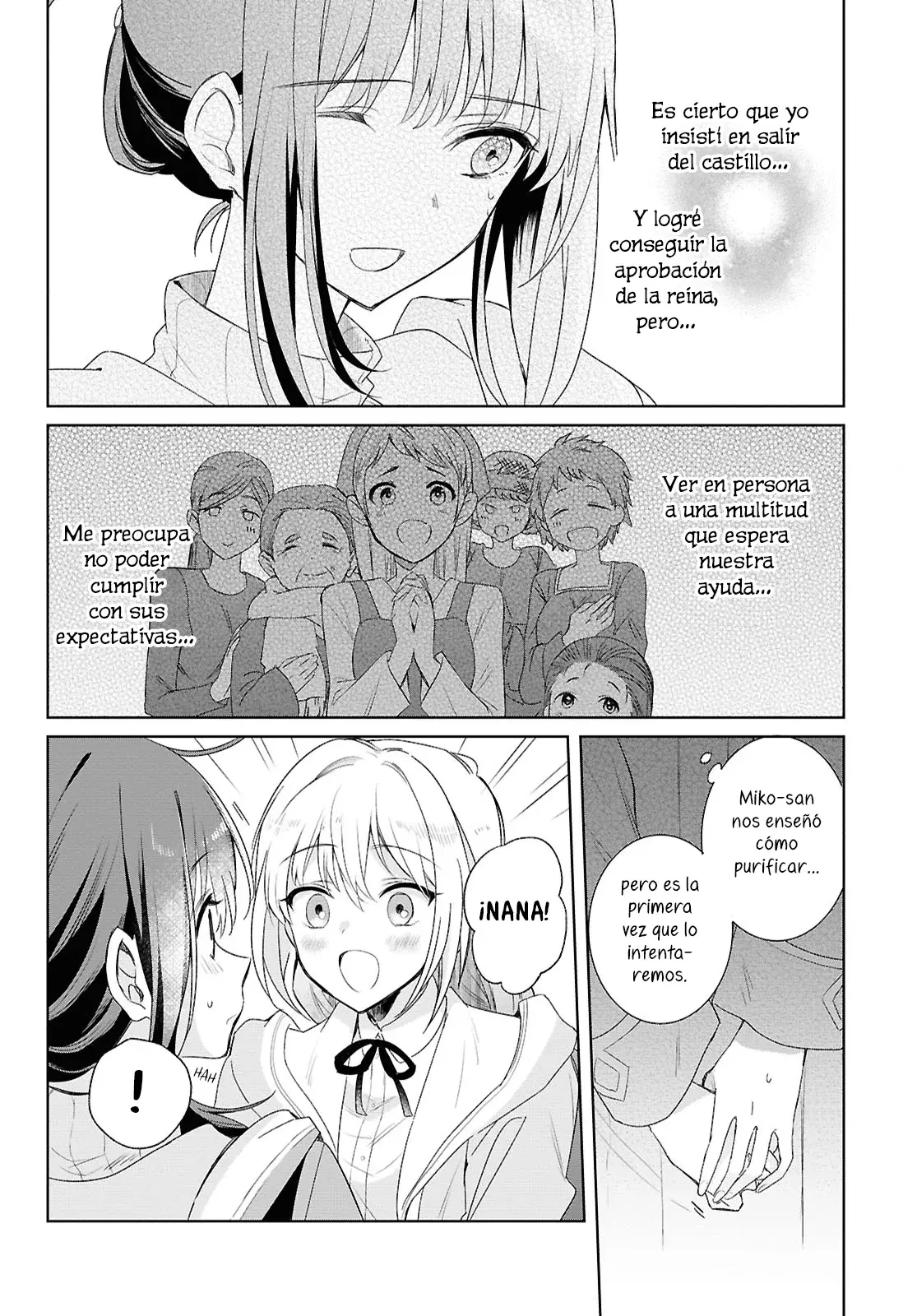 Muryoku Seijo to Munou Oujo ~Maryoku Zero de Shoukansareta Seijo no Isekai Kyuukokuki~ Capitulo 5 página 13