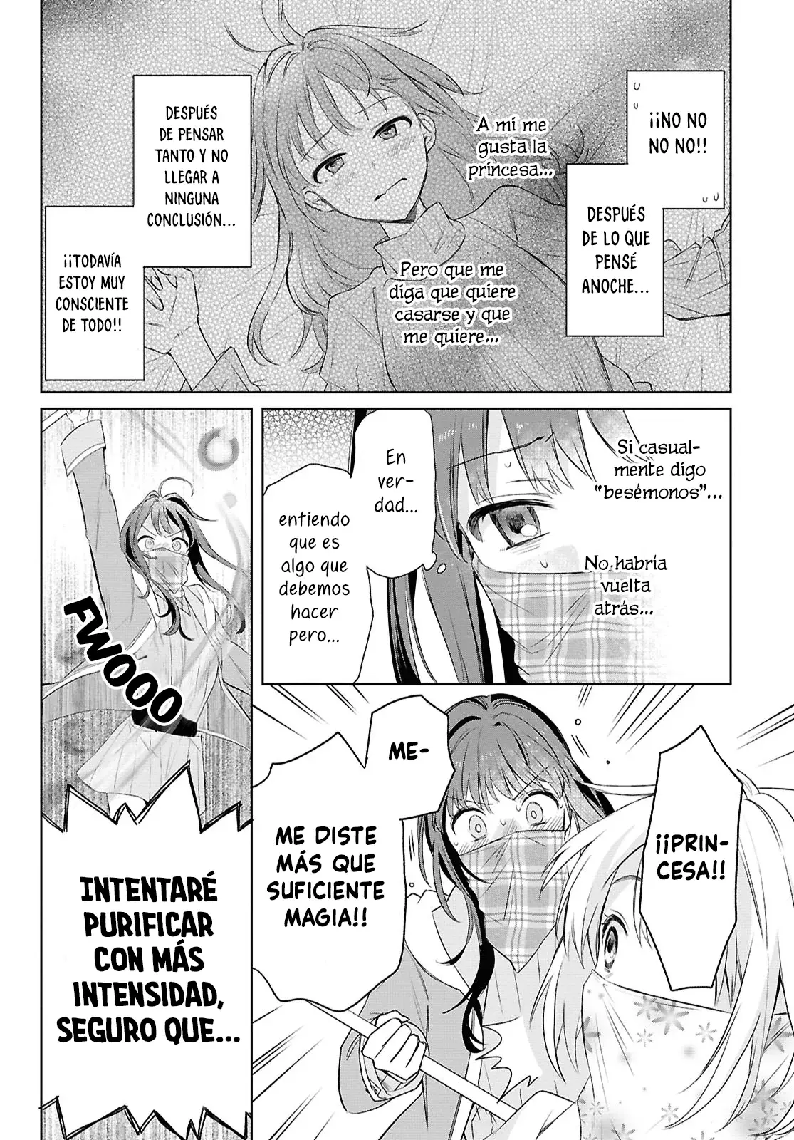 Muryoku Seijo to Munou Oujo ~Maryoku Zero de Shoukansareta Seijo no Isekai Kyuukokuki~ Capitulo 6 página 19