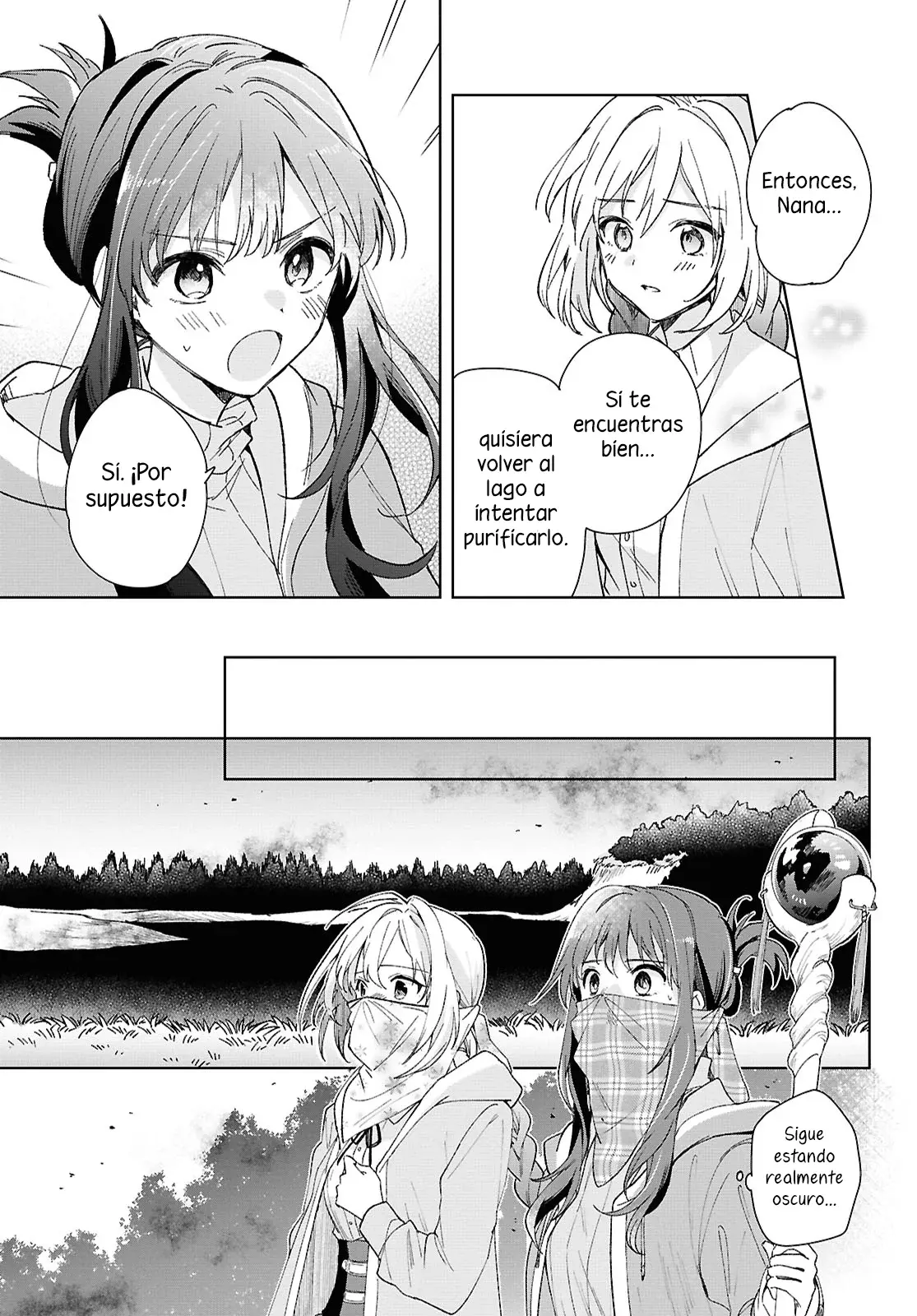 Muryoku Seijo to Munou Oujo ~Maryoku Zero de Shoukansareta Seijo no Isekai Kyuukokuki~ Capitulo 7 página 13