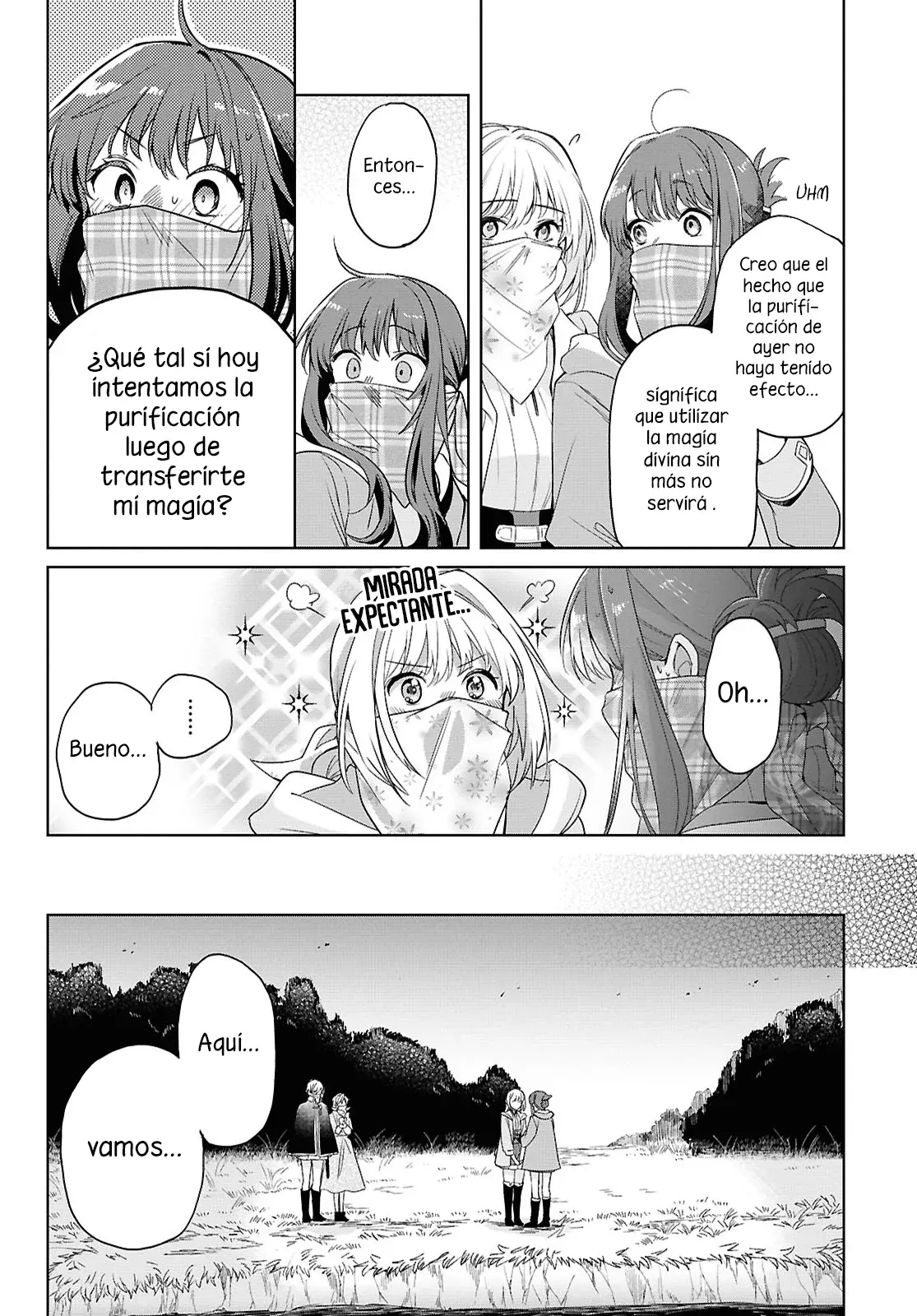 Muryoku Seijo to Munou Oujo ~Maryoku Zero de Shoukansareta Seijo no Isekai Kyuukokuki~ Capitulo 7 página 14