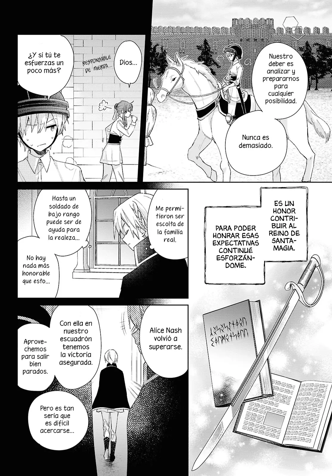 Muryoku Seijo to Munou Oujo ~Maryoku Zero de Shoukansareta Seijo no Isekai Kyuukokuki~ Capitulo 8 página 18