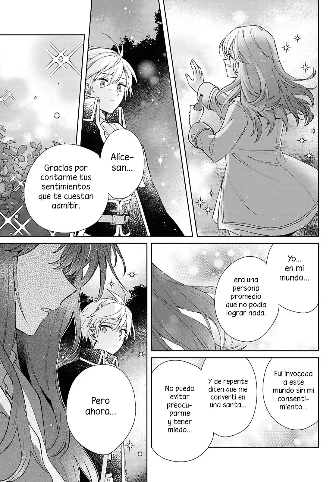 Muryoku Seijo to Munou Oujo ~Maryoku Zero de Shoukansareta Seijo no Isekai Kyuukokuki~ Capitulo 8 página 27