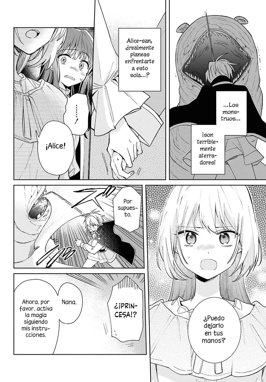 Muryoku Seijo to Munou Oujo ~Maryoku Zero de Shoukansareta Seijo no Isekai Kyuukokuki~ Capitulo 9 página 14