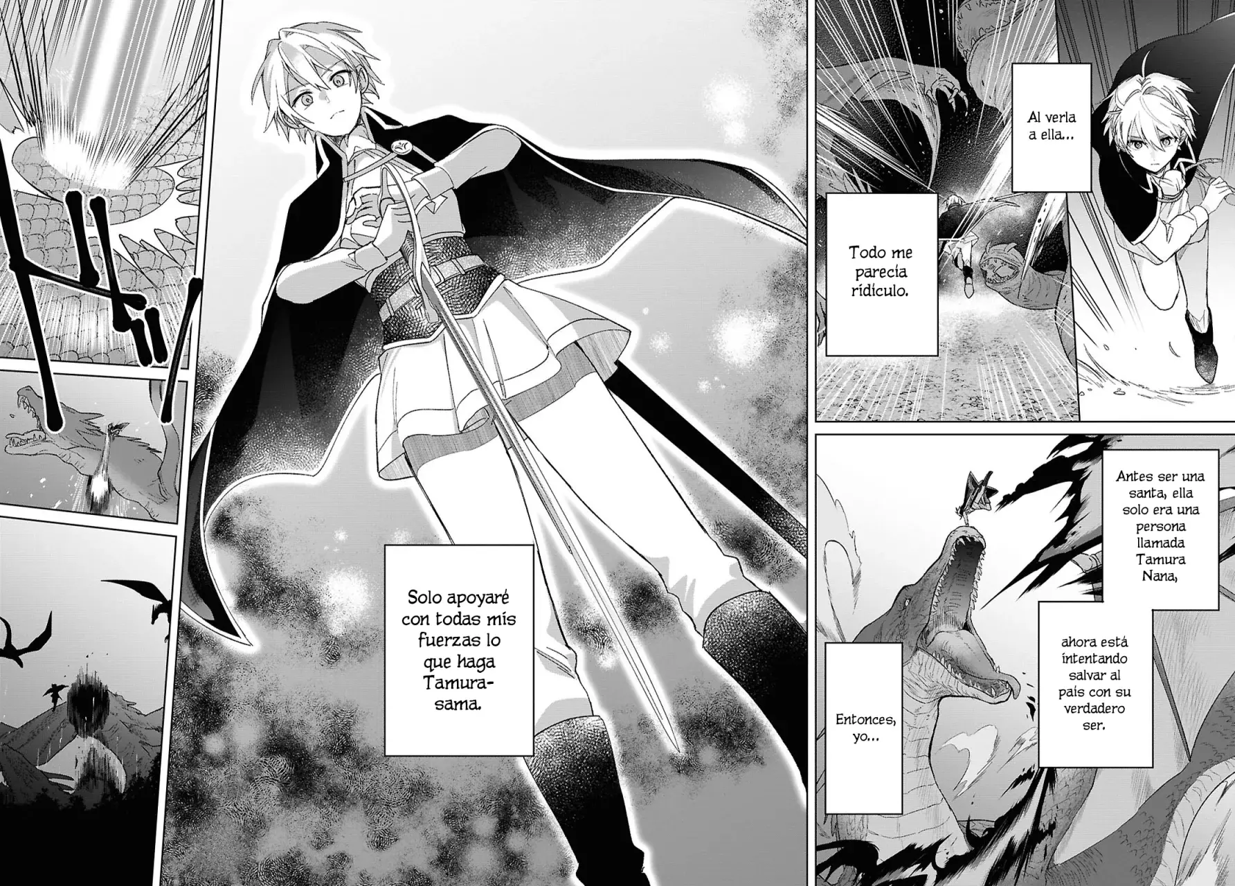 Muryoku Seijo to Munou Oujo ~Maryoku Zero de Shoukansareta Seijo no Isekai Kyuukokuki~ Capitulo 9 página 22