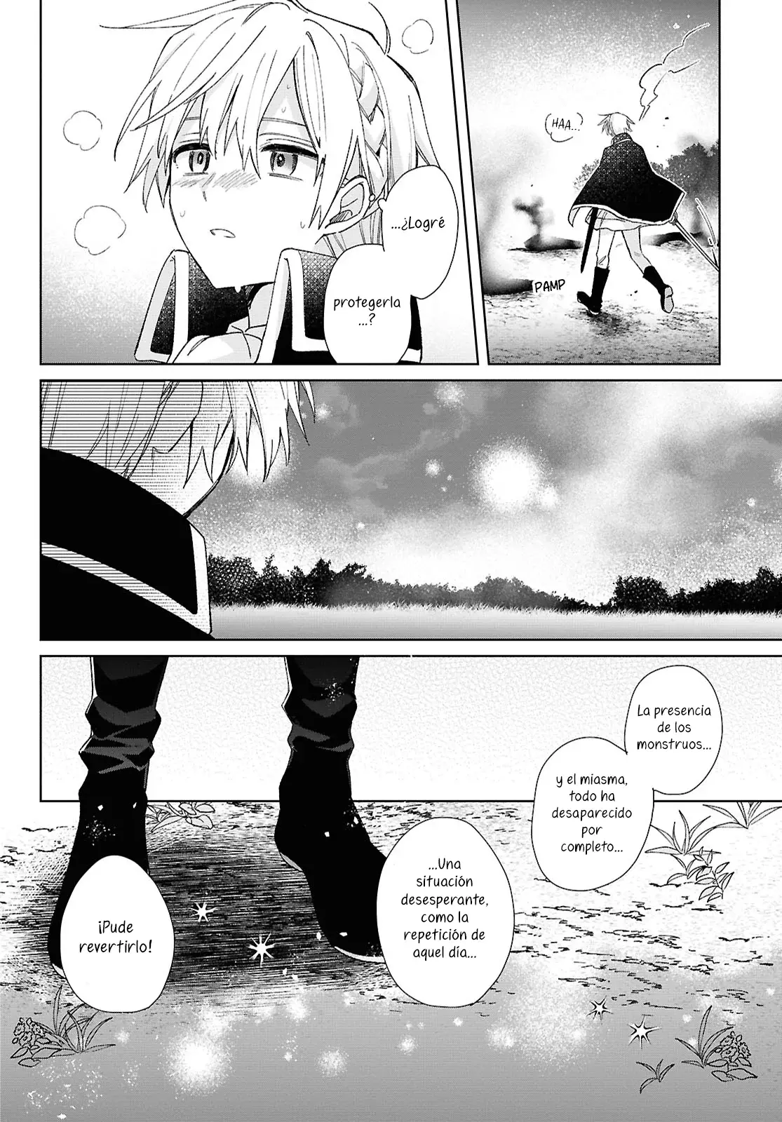 Muryoku Seijo to Munou Oujo ~Maryoku Zero de Shoukansareta Seijo no Isekai Kyuukokuki~ Capitulo 9 página 31