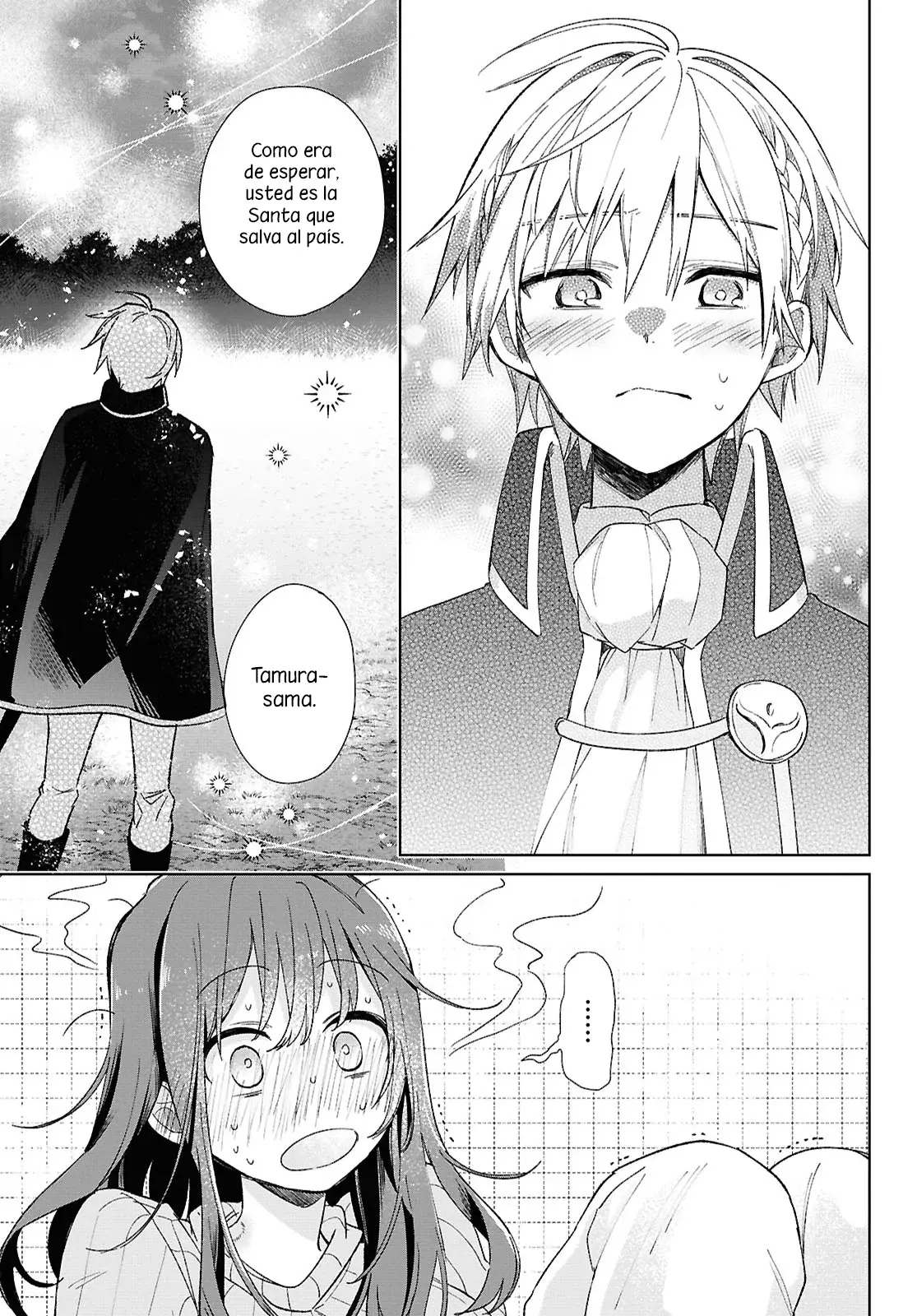 Muryoku Seijo to Munou Oujo ~Maryoku Zero de Shoukansareta Seijo no Isekai Kyuukokuki~ Capitulo 9 página 32