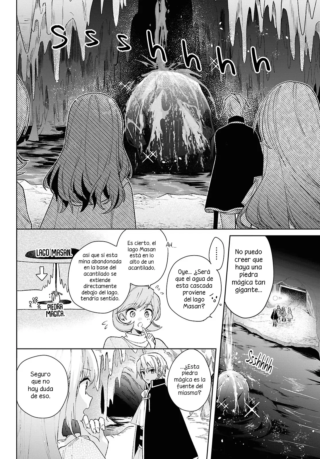 Muryoku Seijo to Munou Oujo ~Maryoku Zero de Shoukansareta Seijo no Isekai Kyuukokuki~ Capitulo 9 página 37