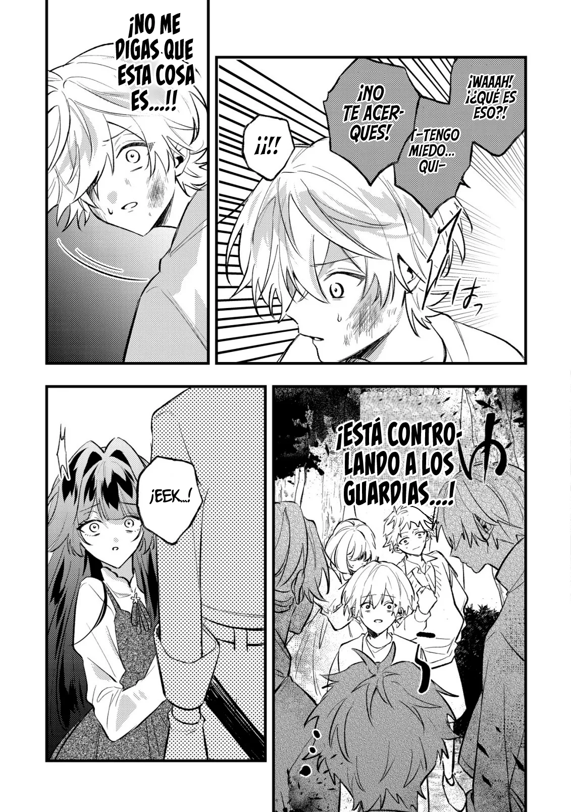 Reencarné como el amigo de la infancia de la villana que cae en la oscuridad. Capitulo 10 página 23