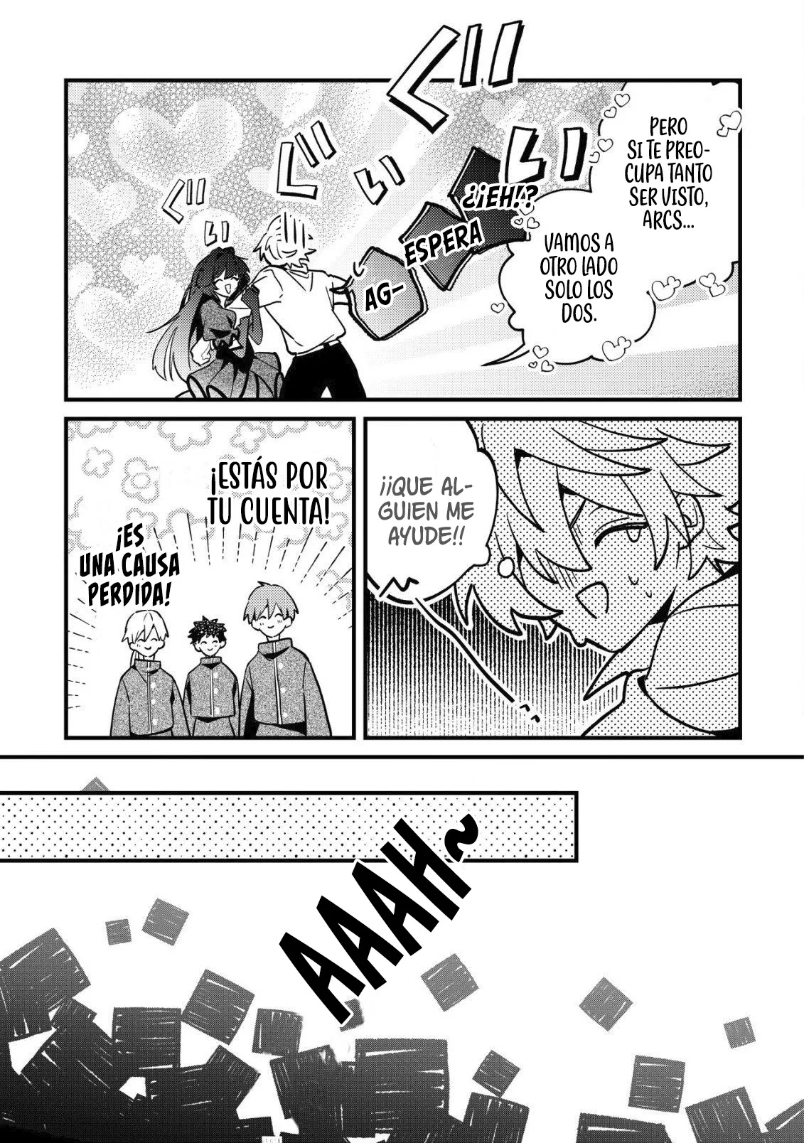 Reencarné como el amigo de la infancia de la villana que cae en la oscuridad. Capitulo 12 página 14