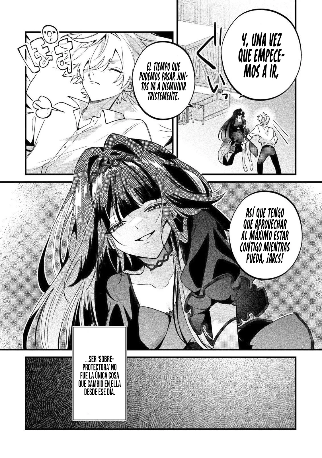 Reencarné como el amigo de la infancia de la villana que cae en la oscuridad. Capitulo 12 página 27