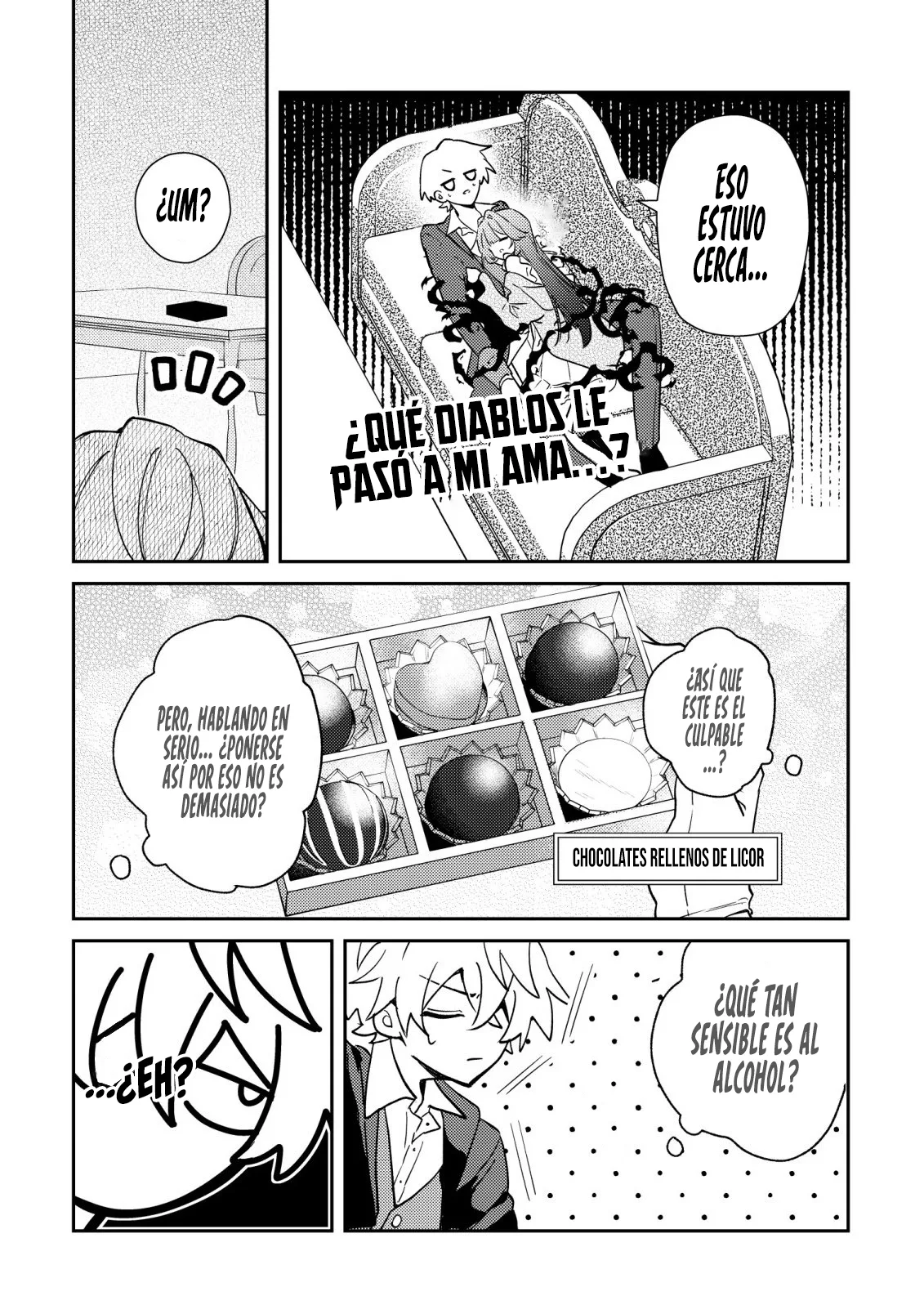 Reencarné como el amigo de la infancia de la villana que cae en la oscuridad. Capitulo 13 página 29