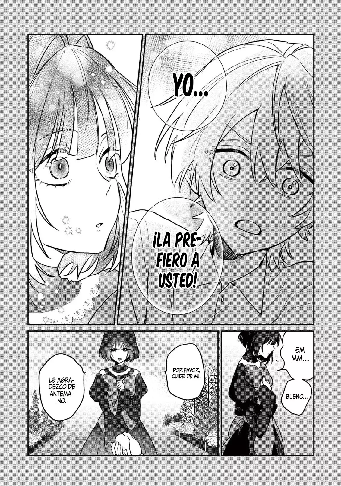 Reencarné como el amigo de la infancia de la villana que cae en la oscuridad. Capitulo 2 página 11