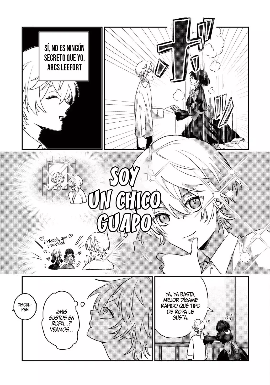 Reencarné como el amigo de la infancia de la villana que cae en la oscuridad. Capitulo 2 página 19