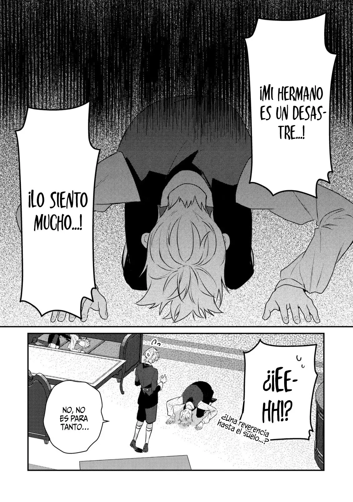 Reencarné como el amigo de la infancia de la villana que cae en la oscuridad. Capitulo 4 página 18