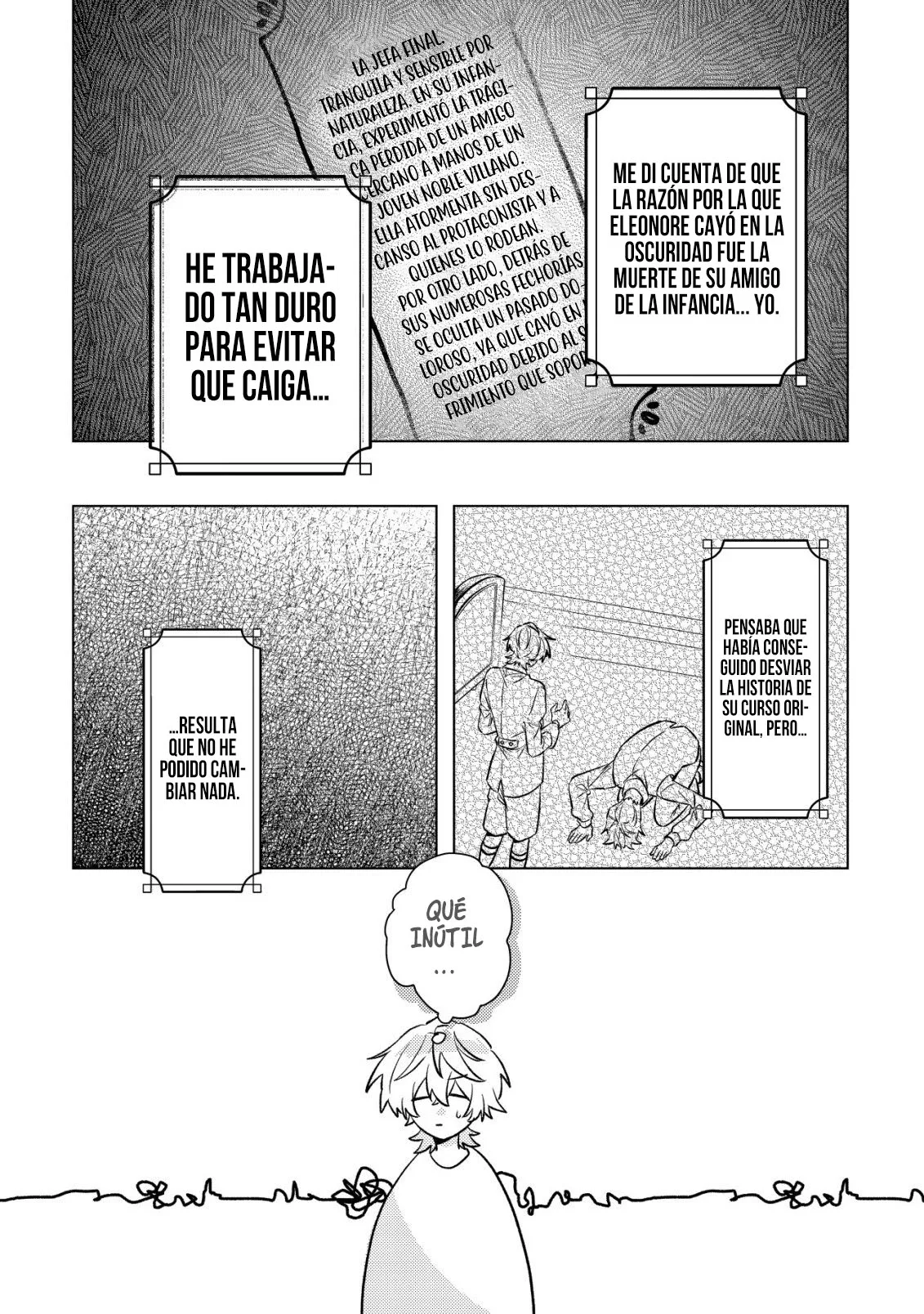 Reencarné como el amigo de la infancia de la villana que cae en la oscuridad. Capitulo 7 página 10