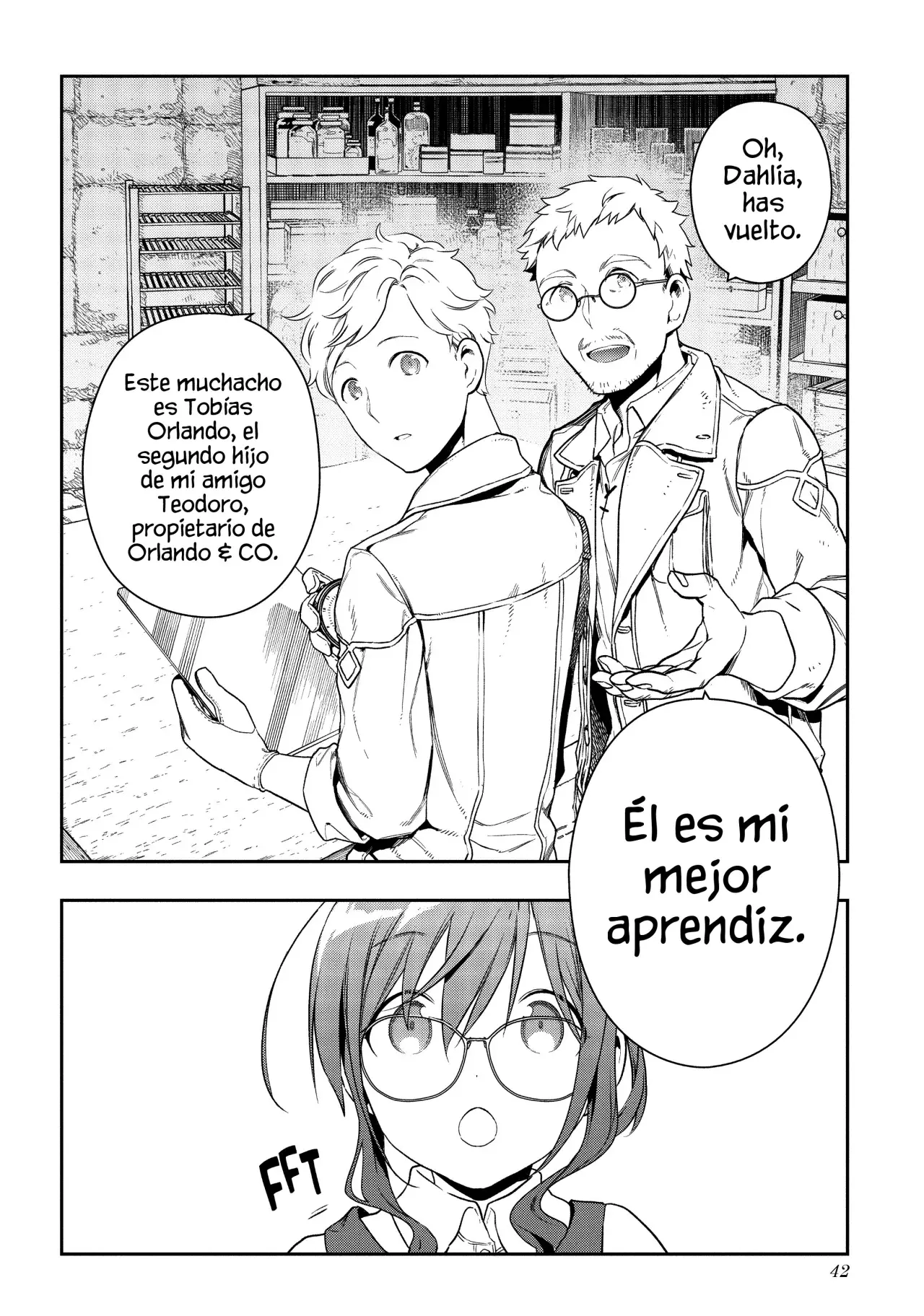 Magic Artisan Dahliya Won't Hang Her Head ~Dahliya Wilts No More~ Capitulo 1.1 página 5