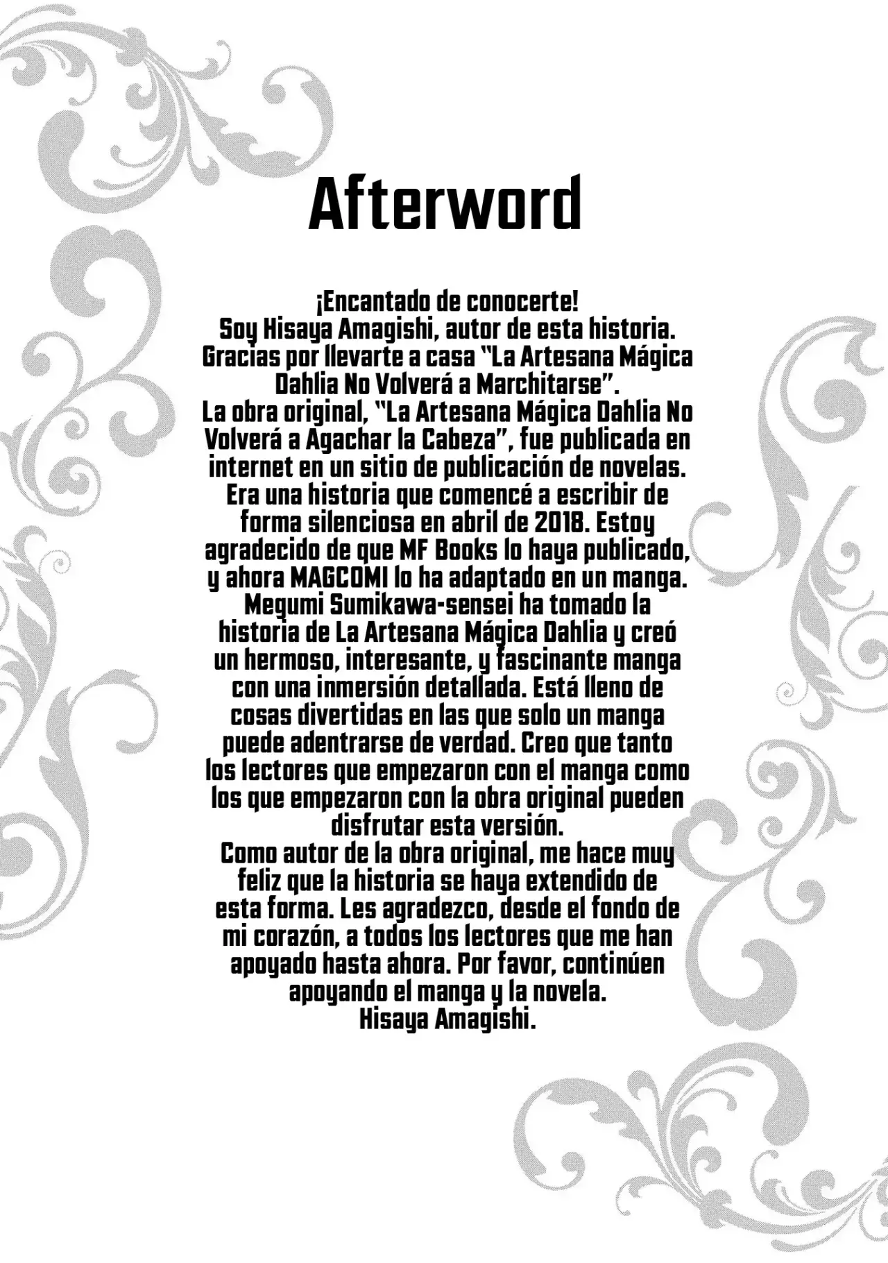 Magic Artisan Dahliya Won't Hang Her Head ~Dahliya Wilts No More~ Capitulo 3.5 página 2