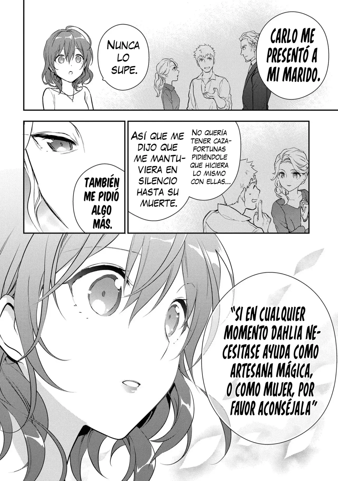 Magic Artisan Dahliya Won't Hang Her Head ~Dahliya Wilts No More~ Capitulo 4 página 21