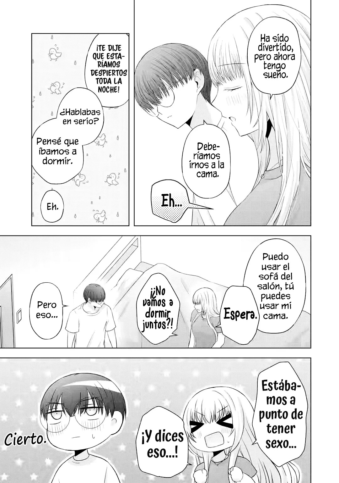 Nanjou-san wa Boku ni Dakaretai Capitulo 10: Nanjou-san todavía es consciente página 50