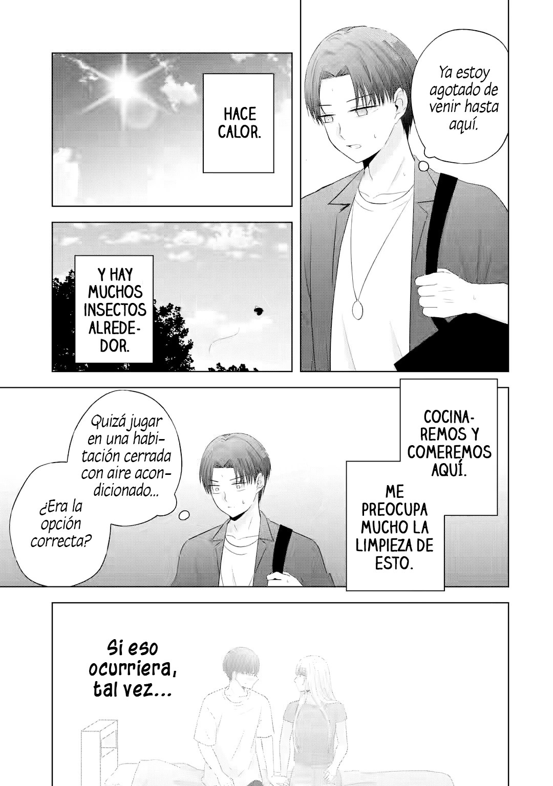 Nanjou-san wa Boku ni Dakaretai Capitulo 11: Nanjou-san y la barbacoa página 16